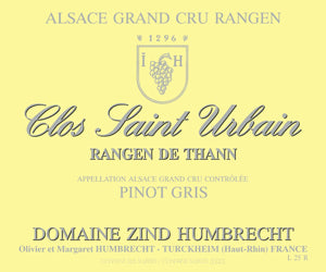Image for Pinot Gris Rangen Clos St Urbain, Domaine Zind-Humbrecht 2009