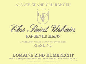Image for Riesling Rangen de Thann, Clos St Urbain, Domaine Zind-Humbrecht 2018