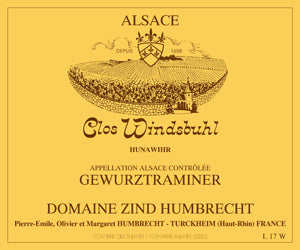 Image for Gewurztraminer Clos Windsbuhl, Domaine Zind-Humbrecht 2004