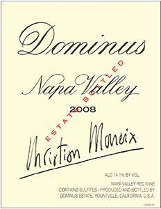 Image for Dominus, Christian Moueix - Dominus Estate 2008