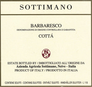 Image for Barbaresco Cotta, Azienda Agricola Sottimano (2021)