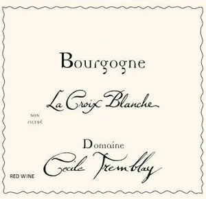 Image for Bourgogne Rouge La Croix Blanche, Cecile Tremblay (2015)