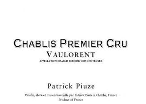 Image for Chablis Vaulorent, Patrick Piuze 2022