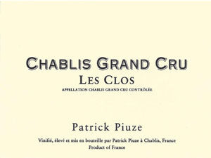 Image for Chablis Les Clos, Patrick Piuze 2022