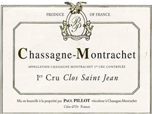 Image for Chassagne Montrachet Clos St Jean, Paul Pillot 2021