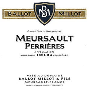 Image for Meursault Perrieres, Ballot-Millot 2017