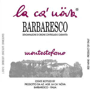 Image for Barbaresco Montestefano, La Ca' Növa 2017
