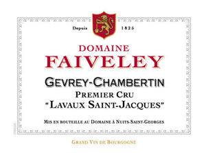 Image for Gevrey Chambertin Lavaux Saint Jacques, Domaine Faiveley 2016