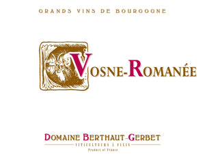 Image for Vosne Romanée, Domaine Berthaut 2023