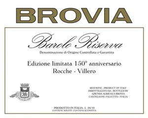 Image for Barolo Riserva 150 Anniversario Rocche/Villero, Brovia 2005