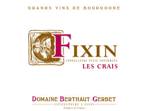 Image for Fixin Crais, Domaine Berthaut 2016