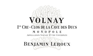 Image for Volnay Clos de la Cave des Ducs, Benjamin Leroux 2022