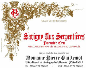 Image for Savigny Serpentières, Domaine Pierre Guillemot 2018