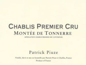Image for Chablis Montée de Tonnerre, Patrick Piuze 2020