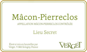 Image for Macon Pierreclos Lieu Secret, Verget 2018