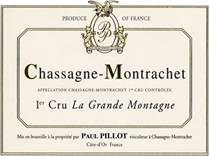 Image for Chassagne Montrachet Grande Montagne, Paul Pillot 2022