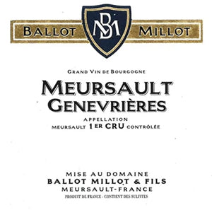 Image for Meursault Genevrières, Ballot-Millot 2023