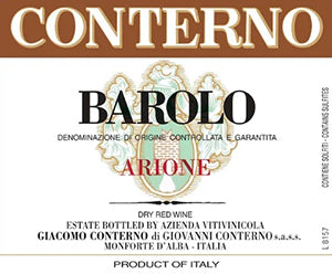 Image for Barolo Arione, Giacomo Conterno (2015)