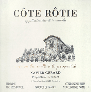 Image for Côte Rôtie, Xavier Gerard (2021)