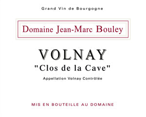 Image for Volnay Clos de la Cave, Domaine Jean-Marc Bouley (2017)
