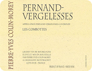 Image for Pernand Vergelesses Blanc Combottes, Pierre-Yves Colin-Morey 2018