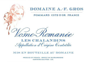 Image for Vosne Romanée Les Chalandins, Domaine Anne-Francoise Gros 2022