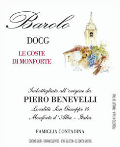 Image for Barolo Le Coste Monforte, Benevelli Piero 2015