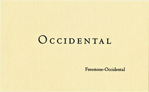 Image for Pinot Noir Freestone Occidental 2017