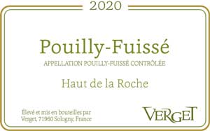 Image for Pouilly Fuisse Haut de la Roche, Verget 2022