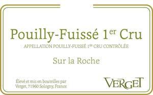 Image for Pouilly Fuissé Sur La Roche Premier Cru, Verget 2020