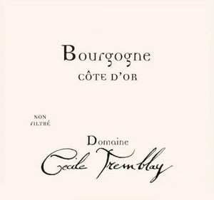 Image for Bourgogne Rouge Cote d'Or, Cecile Tremblay 2020