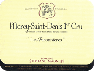 Image for Morey Saint Denis Faconnieres, Domaine Stéphane Magnien 2015
