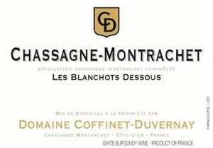 Image for Chassagne Montrachet Blanchots-Dessus, Domaine Coffinet-Duvernay 2020