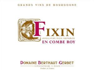 Image for Fixin en Combe Roy, Domaine Berthaut 2021