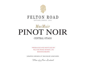 Image for Pinot Noir MacMuir, Felton Road (2021)