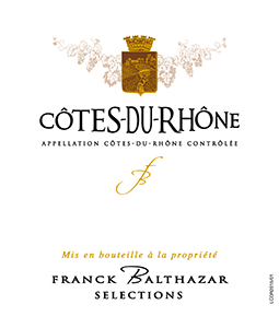 Image for Côtes du Rhône Rouge, Franck Balthazar 2020