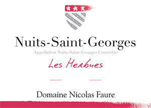 Image for Nuits St Georges Les Herbues, Faure, Nicolas 2022